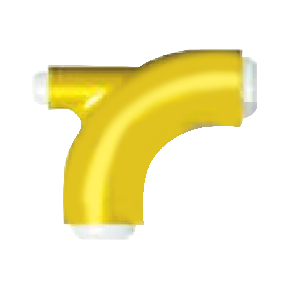 90° Long Sweep Elbow with 2